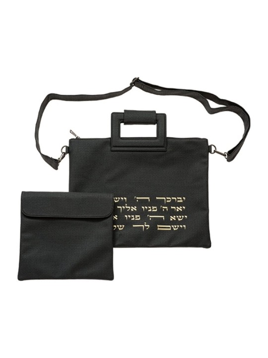 תיקי טלית ותפילין דמוי עור עם ... | תיקי טלית ותפילין